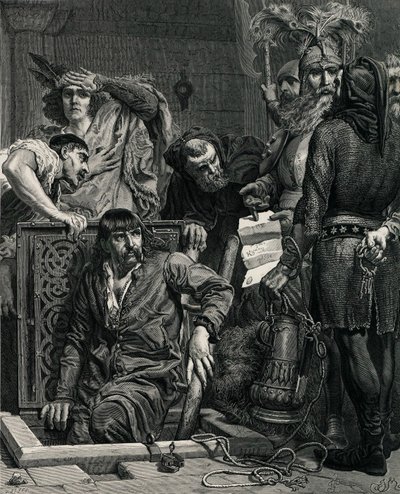 Macko Borkowic Sentenced to Death by Starvation by Jan Alojzy Matejko